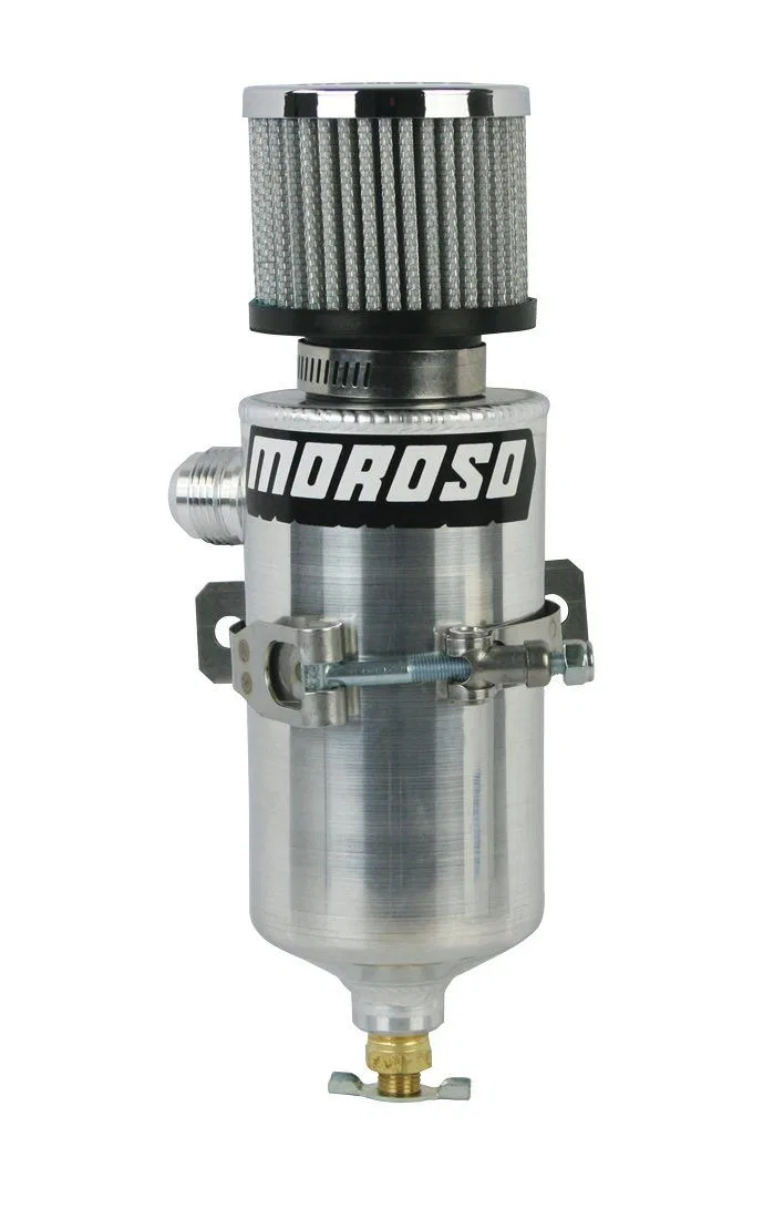 85465 – MOROSO Catch Can, Capture The Excess Crankcase Vapors And The Residual Oil Mist From Reentering The Intake Tr...